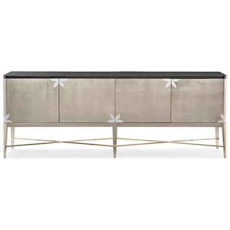 Contemporary Buffet with Adjustable Shelves